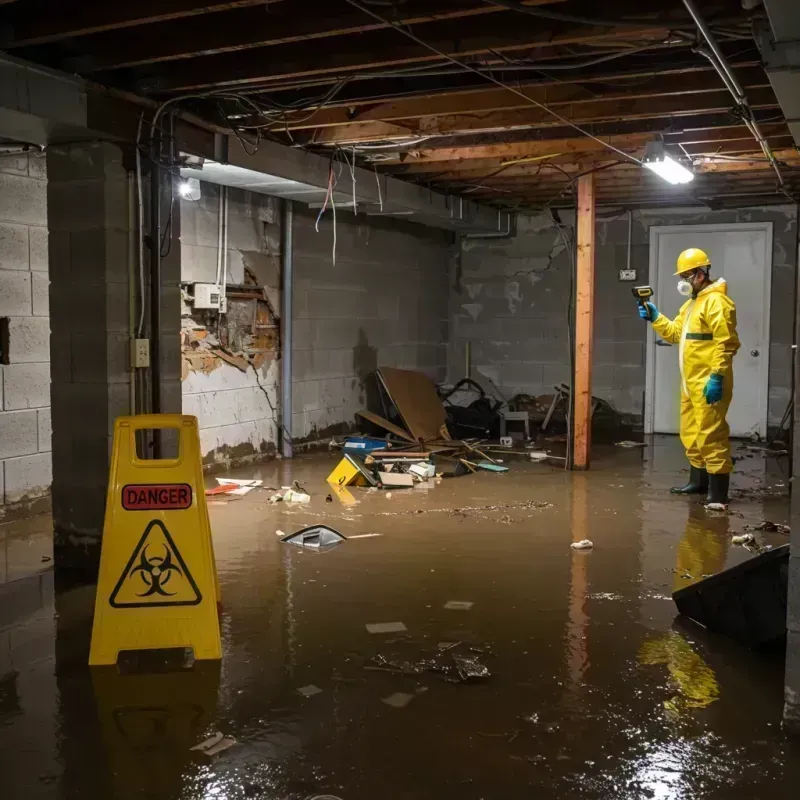 Flooded Basement Electrical Hazard in Grand County, CO Property